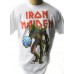 IRON MAIDEN TOUR EUROPE 2011 Бяла Мъжка тениска
